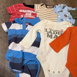 3-6 Month onesies